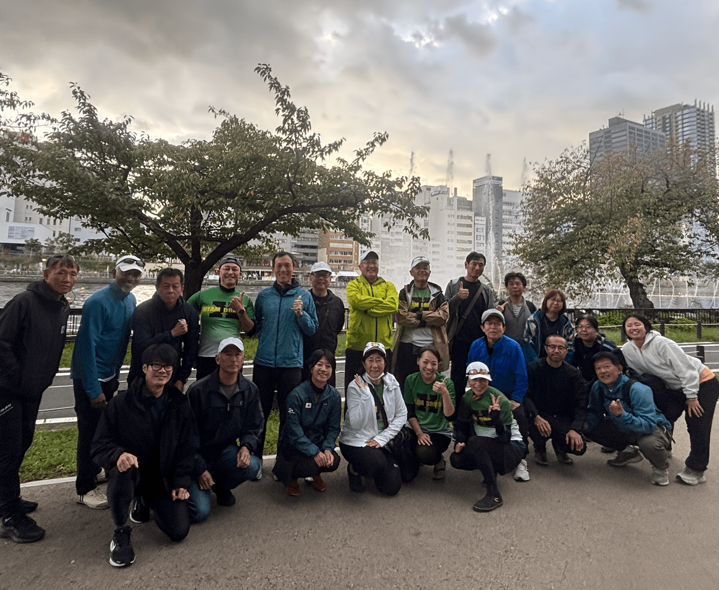 天神大会に出場したメンバー